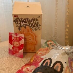 Pop Mart Labubu big into energy pendant Love